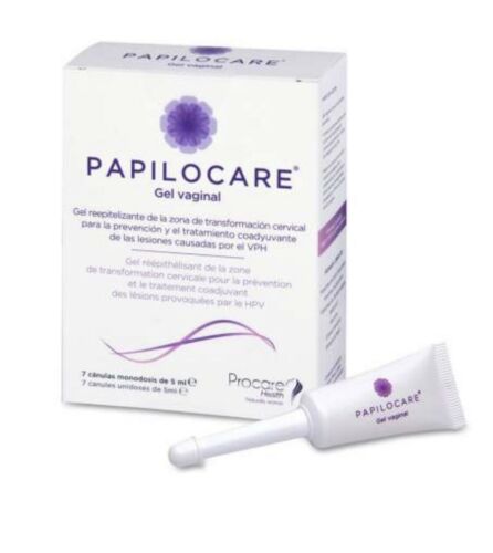 Papilocare Vaginal Gel Hpv-induced Lesions 7 Unidoses X 5 Ml