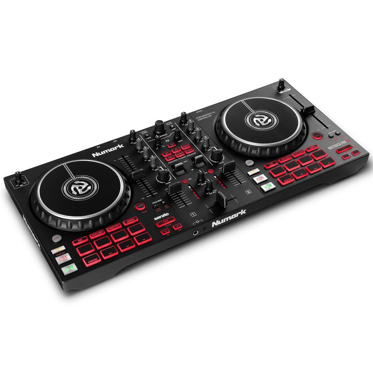 Numark Mixtrack Pro Fx 2-deck Serato Dj Controller With Effects Paddles