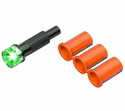 Clean Shot Nock Out Crossbow Flat Back Green Lighted 3-pack Nocks #85-1067